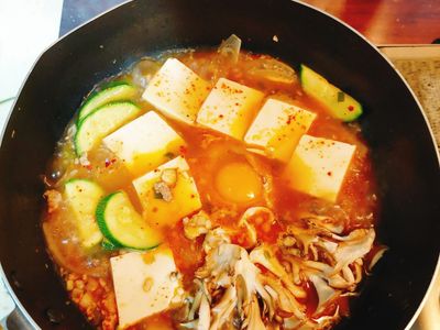 韓式嫩豆腐鍋순두부찌개
