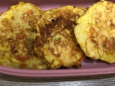 寶寶副食品～麵線煎