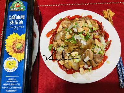 辣炒雞丁/年菜簡單作/10分鐘