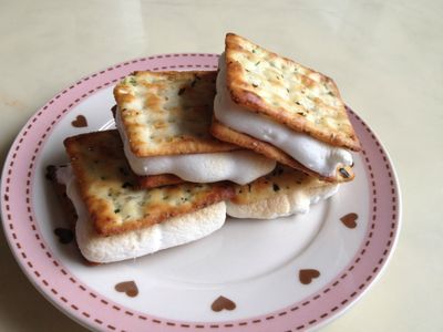 參考食譜 : 棉花糖夾心餅乾