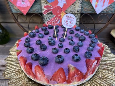 🫐免烤箱藍莓生乳酪蛋糕🫐♥!!!