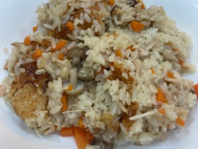 參考食譜 : 野菇雞肉炊飯