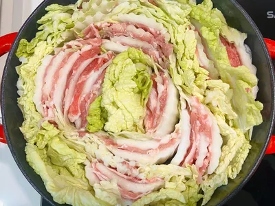 千層白菜豬肉鍋