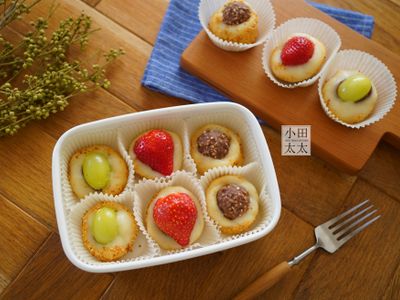 參考食譜 : 水果鮮奶麻糬》電鍋版麻糬包入水果超吸睛!