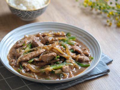 參考食譜 : #222 黑胡椒豬肉