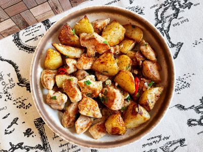 椒鹽雞胸馬鈴薯