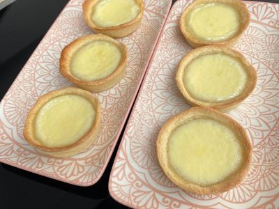 參考食譜 : 港式蛋撻
