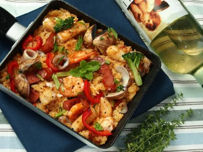 參考食譜 : 西班牙海鮮飯