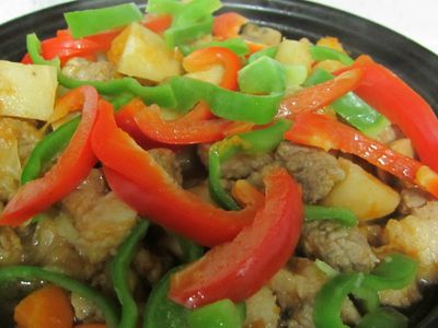 參考食譜 : 蔬菜燉肉飯