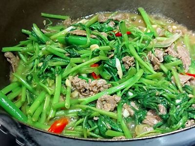 參考食譜 : 沙茶炒羊肉