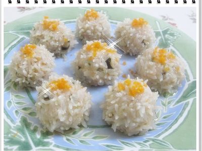 參考食譜 : 香菇珍珠丸