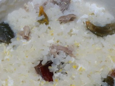 我的家常菜～皮蛋瘦肉粥