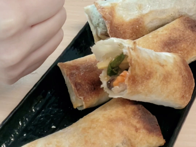 日式春捲｜過熱水蒸氣烤箱微波爐