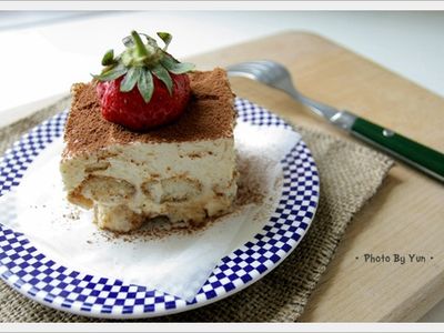 參考食譜 : [Yun。在廚房]提拉米蘇簡單作!