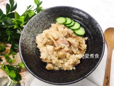 麻油雞肉糯米糕