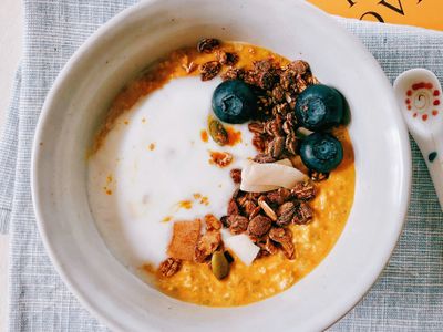 「超模早餐」南瓜隔夜燕麥