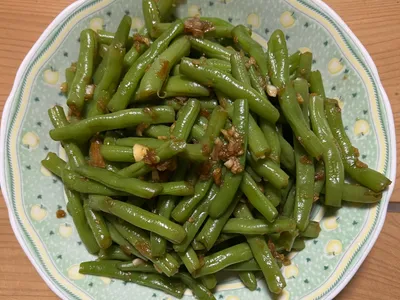 叔叔教的油蔥拌四季豆