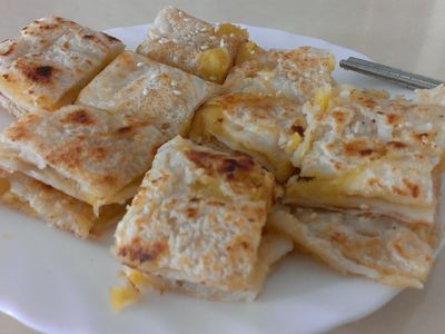 [*~麵點系列~*] 綠豆沙鍋餅