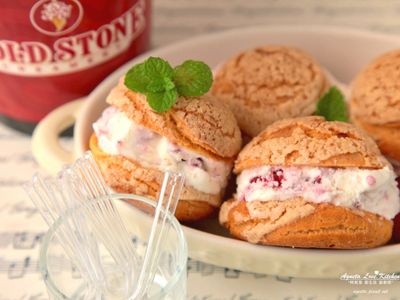 參考食譜 : [阿妮塔♥sweet] Mix&Fun黃金泡芙與COLD STONE冰淇淋的甜蜜派對。