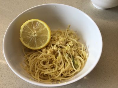 夏日必食 檸檬炒意粉