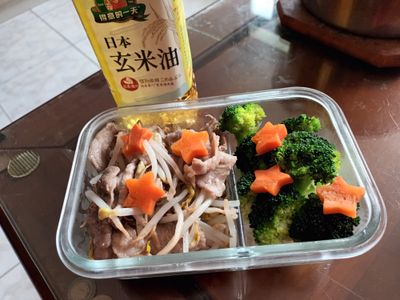 便當-豆芽豬肉