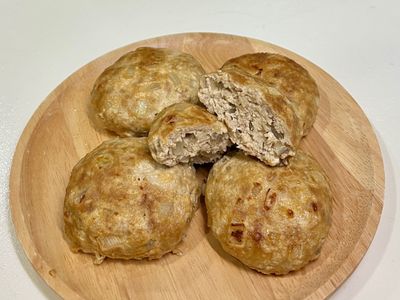 豆腐豬肉漢堡排