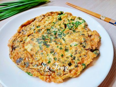 韭菜煎蛋
