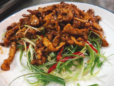 參考食譜 : 京醬肉絲