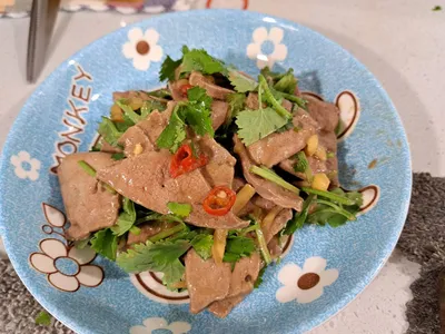 涼拌豬肝