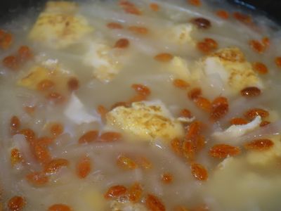 雞蛋蘿蔔絲湯