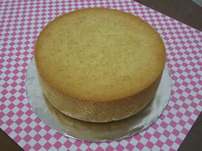 香草戚風蛋糕