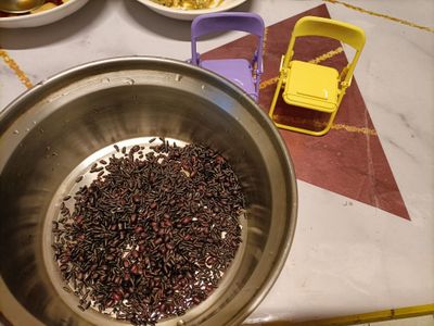 紅豆紫米粥♥️