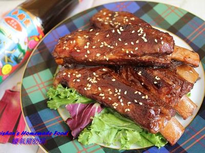 參考食譜 : 「李錦記舊庄特級蠔油125週年」---  “蠔”氣豬肋排