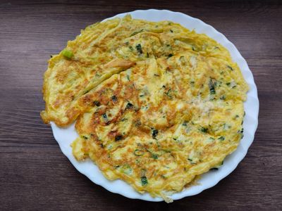 參考食譜 : 櫛瓜煎蛋