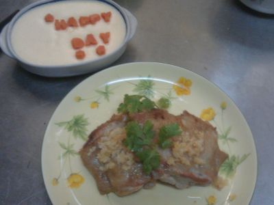 參考食譜 : 奶油蒜香雞排