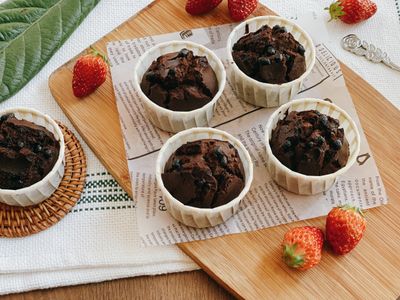 「拌一拌就OK」濃郁巧克力馬芬-氣炸版