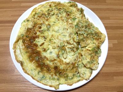 四季豆炒蛋料理