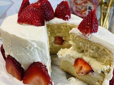 海綿蛋糕｜過熱水蒸氣烤箱微波爐