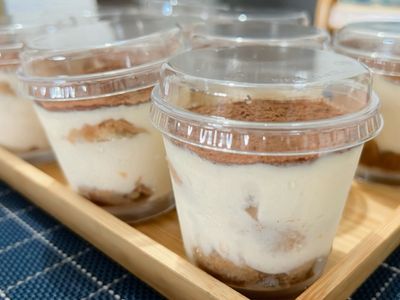 簡易版提拉米蘇（有蛋）