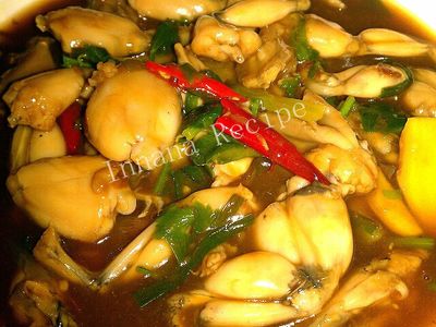 參考食譜 : 姜葱牛蛙