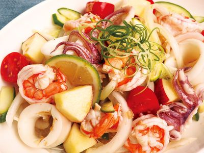 涼拌海鮮沙拉