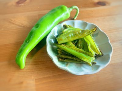 日式燒烤醬拌烤羊角椒