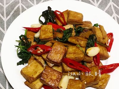 參考食譜 : 三杯豆干