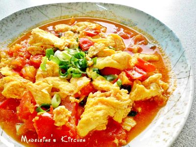 參考食譜 : 蕃茄炒蛋