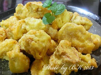 蒜香酥炸杏鮑菇