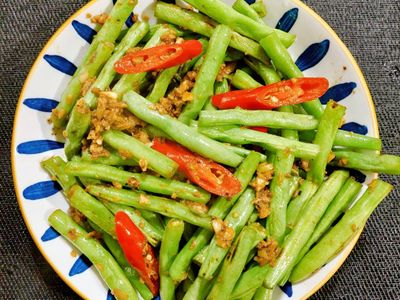 泰式蝦醬四季豆
