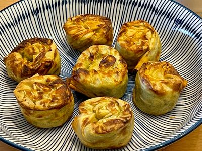 氣炸千張蔥油餅