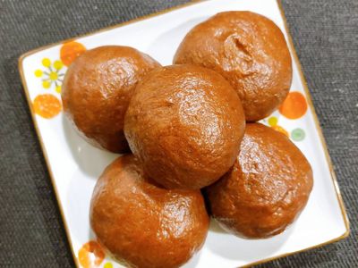 可可鮮奶饅頭(奶素)