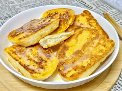 參考食譜 : 香煎饅頭片