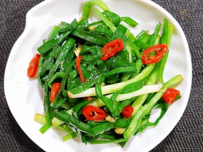 四川涼拌韭菜(五辛素)
